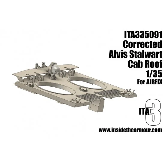 Inside the Armour 335091 1/35 Alvis Stalwart Corrected Cab Roof for Airfix kit - Military Vehicles & Tanks