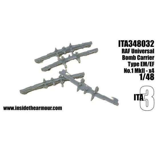 Inside the Armour 348032 1/48 RAF Universal Bomb Carrier Type EM/EF No.1 MkII - Model Planes