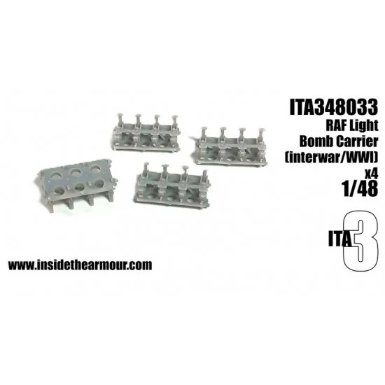 Inside the Armour 348033 1/48 RAF Light Bomb Carriers with Outstanding Detail - Model Planes