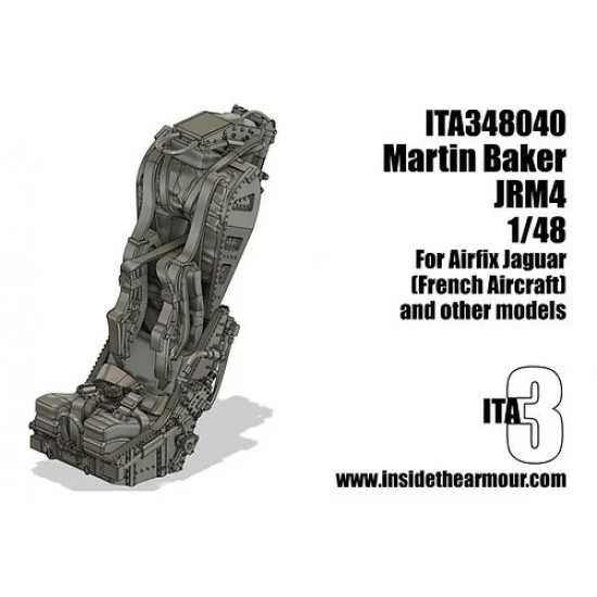 Inside the Armour 348040 1/48 Martin Baker JRM4 Seat for Airfix Jaguar (French Jaguars) - Model Planes