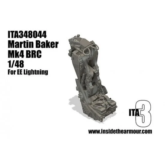 Inside the Armour 348044 1/48 Martin Baker Mk4 BRC Seat for Airfix EE Lightning - Model Planes