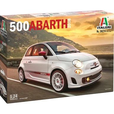 2008 500 Abarth 1/24 Kit - Italeri