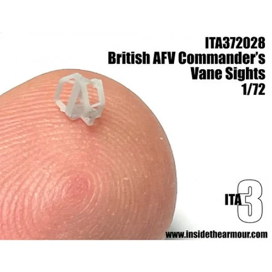 Inside the Armour 372028 1/72 WWII British Tank Commander Vane Sights - Military Vehicles & Tanks