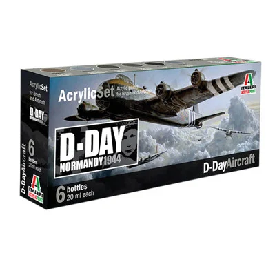 D-Day Aircraft Acrylic Paint Set