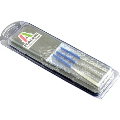 3 pcs mini diamond file set (100mm) Italeri (50820)