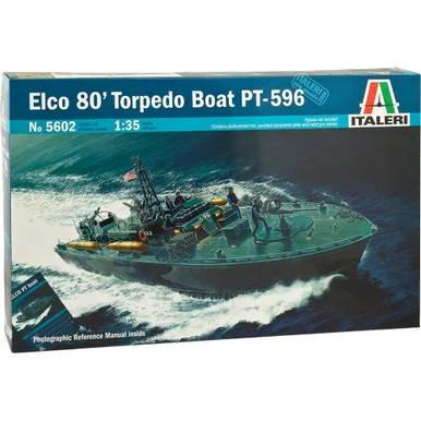 Elco 80' Torpedo Boat PT-596 1/35 Kit