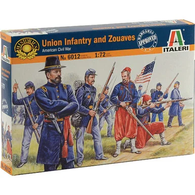 Zuaves 1/72 Plastic Figures Italeri (6012)
