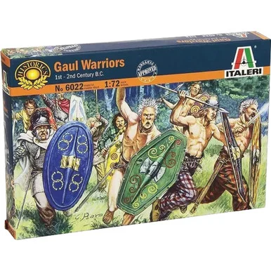 Gauls Warriors (I-II Century B.C.) 1/72 Plastic Figure Set Italeri (6022)