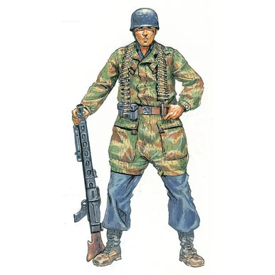 German Paratroopers (WWII) 1/72 Plastic Figures - Italeri