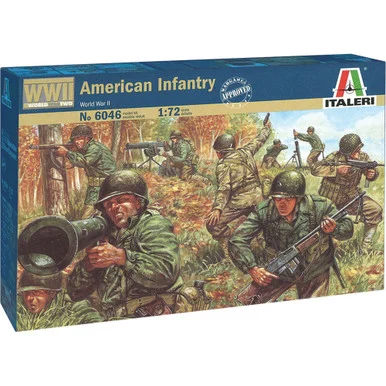 American Infantry (WWII) 1/72 Figures - Italeri