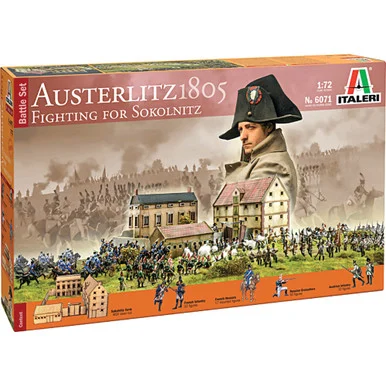 Austerlitz 1805 Fighting for Sokolnitz Plastic 1/72 Battle S - Italeri
