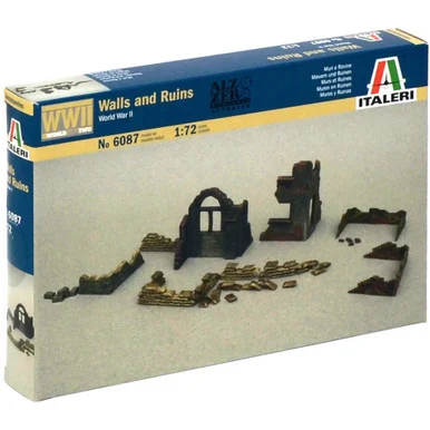 Walls and Ruins 1/72 Kit - Italeri
