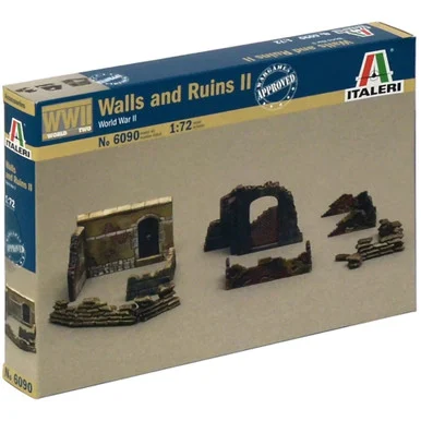 Walls and Ruins II 1/72 Kit - Italeri