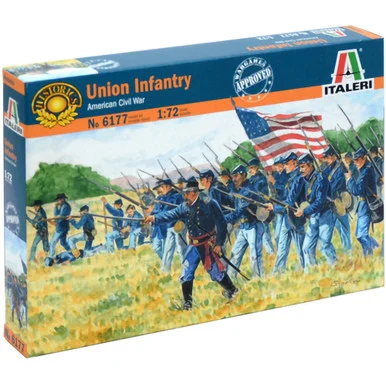 Union Infantry (American Civil war) 1/72 Figures - Italeri