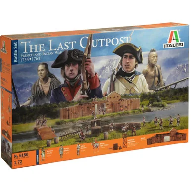 The Last Outpost - Fr./Indian War 1/72 Figure Kit
