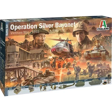 Op. Silver Bayonet - Vietnam War 1/72 Figure Kit