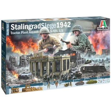 Stalingrad Tractor Plant 1942 1/72 FIGURE KIT - Italeri