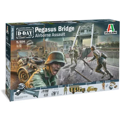 Pegasus Bridge Airborne Assault 1/72 FIGURE KIT - Italeri