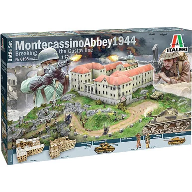 Montecassino Abbey 1944 1/72 FIGURE KIT - Italeri