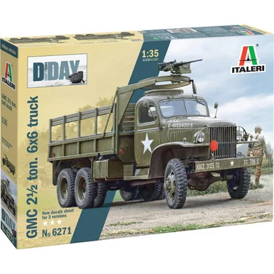 GMC 2 1/2 Ton, 6x6 truck 1/35 Kit - Italeri