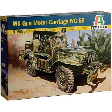M6 Gun Motor Carriage WC-55 1/35 Kit Italeri (6555)