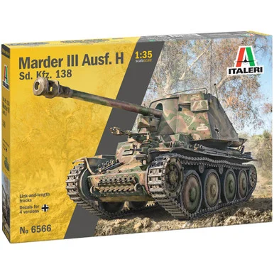 Sd.Kfz.138 Marder III Ausf. H 1/35 Kit Italeri (6566)