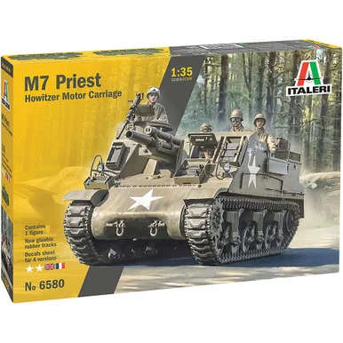 M7 Priest Howitzer Motor Carriage 1/35 Kit - Italeri