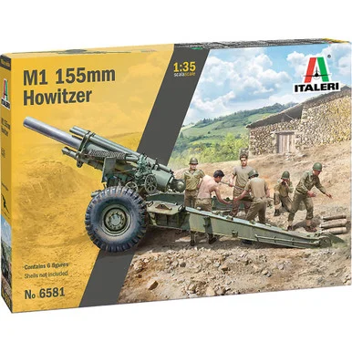 M1 155mm Gun with crew 1/35 Kit Italeri (6581)