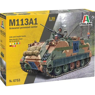 M113A1 Armored Personnel Carrier 1/35 Kit - Italeri
