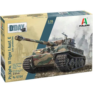 Pz.Kpfw.VI Tiger I Ausf.E 1/35 Kit - Italeri