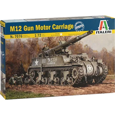 M12 Gun Motor Carriage 1/72 Kit Italeri (7076)