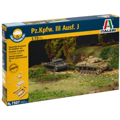 Pz.Kpfw. III Ausf. J 1/72 Kit - Italeri