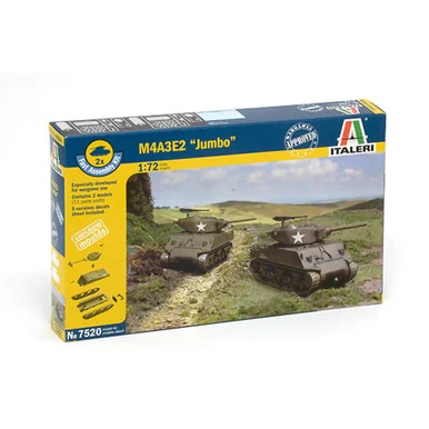 M4A3E2 “Jumbo” Sherman 1/72 Kit - Italeri