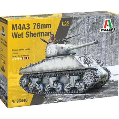 Sherman M4A3 1/35 Kit - Italeri