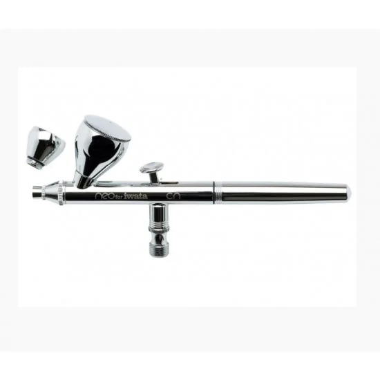 Iwata HP.CN Neo Series Gravity Feed 0.35mm Dual Action Airbrush with 3ml and 7ml Cups - Hobby & Model Paints