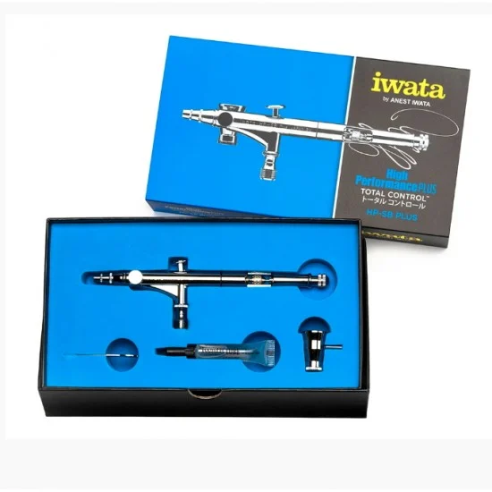 Iwata HP.SBP High Performance Plus Side Feed 0.2mm Dual Action Airbrush - Hobby & Model Paints