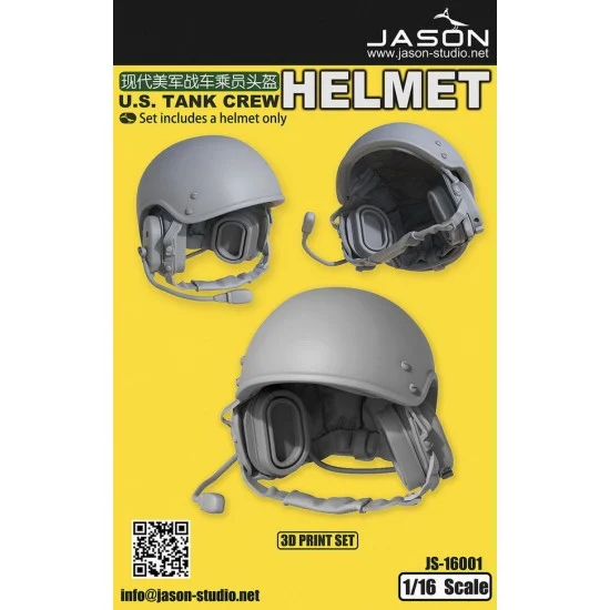 Jason Studio 16001 1/16 US Tank Crew Helmet Vol.1 - Model Figures