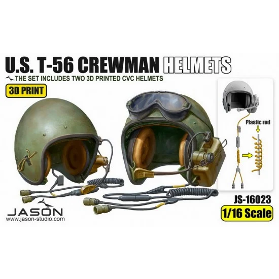 Jason Studio 16023 1/16 US T-56 Crewman Helmets