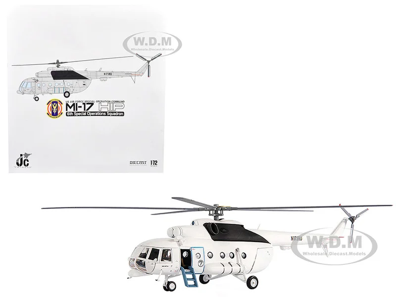 Mil Mi-17 HIP Helicopter "US Air Force Special Operation Command (AFSOC), 6th Special Operations Squadron" (2012) 1/72 Diecast Model by JC Wings
