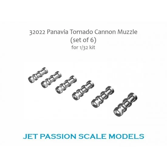 Jet Passion 32022 1/32 Tornado Gun Muzzle - Model Planes