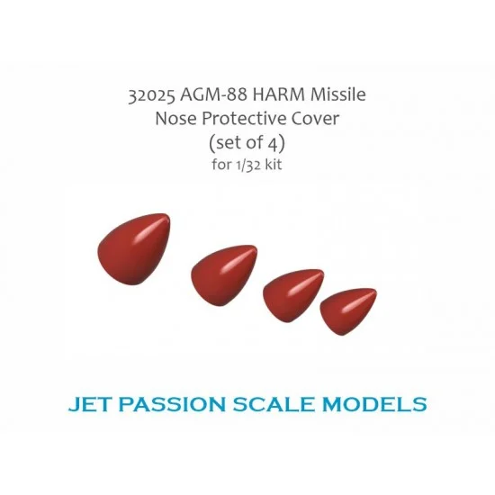 Jet Passion 32025 1/32 AGM-88 Harm Missile Nose Protective Cap