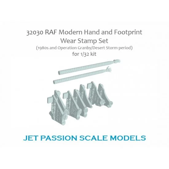 Jet Passion 32030 1/32 RAF Footprintd Set 1980s - Granby