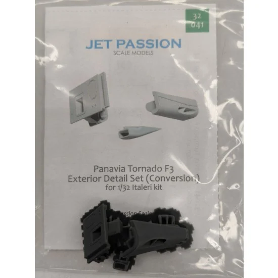 Jet Passion 32041 1/32 Panavia Tornado F3 ADV Exterior Detail Set for Italeri kits - Model Planes