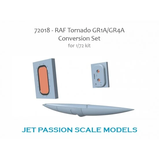 Jet Passion 72018 1/72 Tornado GR1A /GR4A Recce Conversion Set for Revell kit - Model Planes
