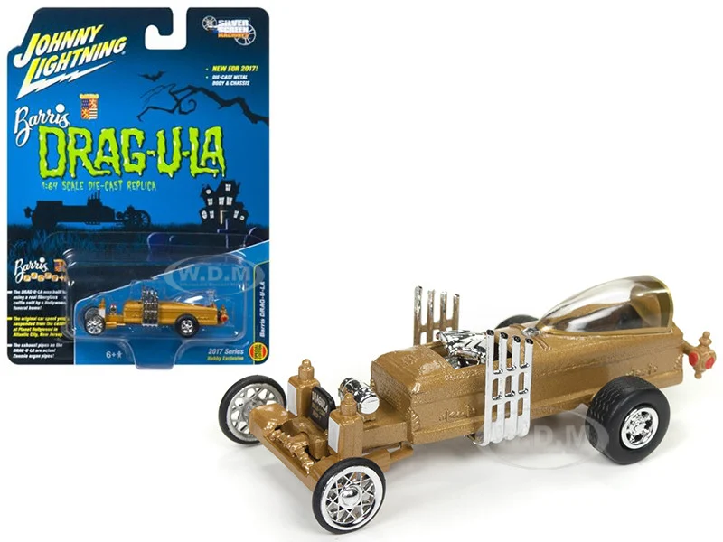 The Barris Dragula "Hobby Exclusive" 1/64 Diecast Model Car by Johnny Lightning - Movie/TV Series Models