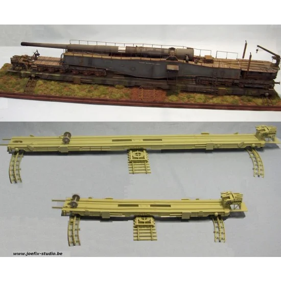 Joefix Studio's 301 1/35 Vogele Schwenkbahnbettung - Military Vehicles & Tanks