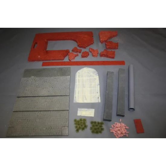 Joefix Studio's 343.35C 1/35 Factory Modul C - Scenics & Diorama