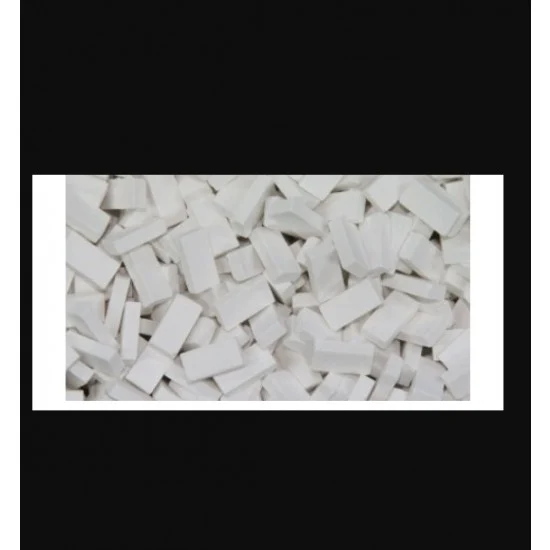 Juweela 22004 1/24 (G scale) Bricks (NF) White (400pcs) - Scenics & Diorama
