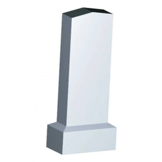 Juweela 23142 1/35, 1/32 Mile Stone - Grey (Ceramic) 9pcs