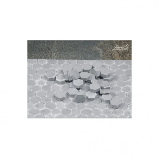 Juweela 23286 1/35, 1/32 hexagonal Pavers (Ceramic) - Scenics & Diorama